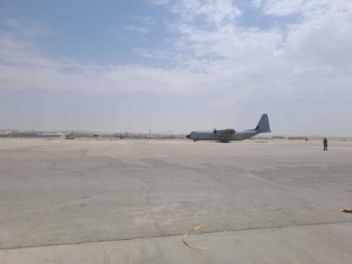 L'Italia ha paracadutato gli aiuti su Gaza