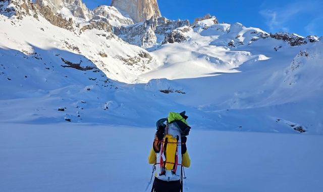 Della Bordella e Lamantia nell'inverno della Patagonia