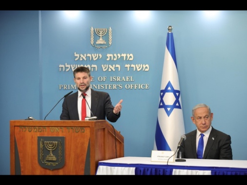 Smotrich: 'Ho perso la fiducia che Netanyahu riesca a vincere'