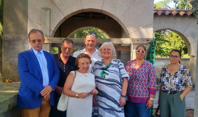 Il sopralluogo al cimitero di Sant’Ambrogio