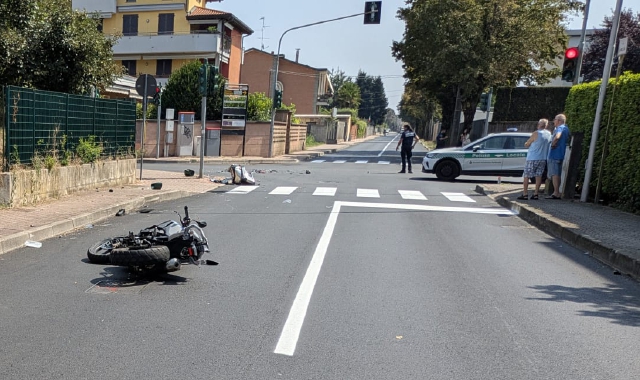 Scontro auto-moto, 27enne in ospedale