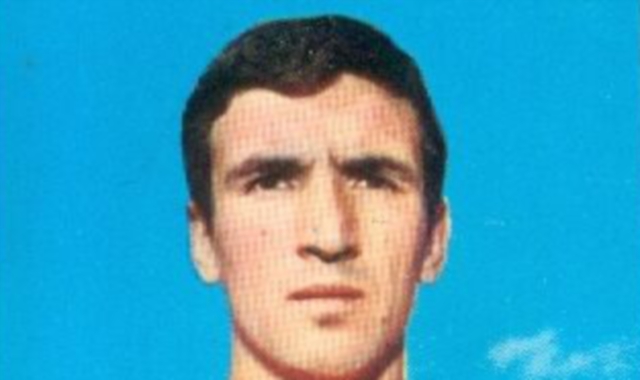 Franco Cresci con la maglia del Varese in una figurina della stagione 1967-68