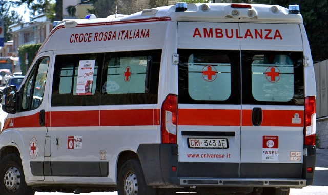 L’85enne era stato soccorso dal personale della Croce Rossa