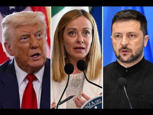 Meloni partecipa a telefonata con Zelensky e leader Ue