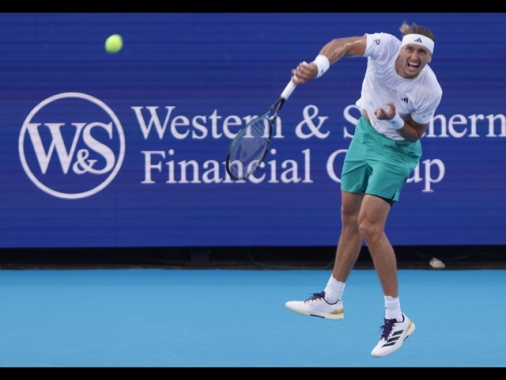 Tennis: Zverev batte Shelton ed è in semifinale a Cincinnati