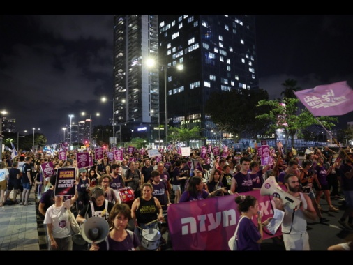 Forum, '500.000 in piazza Tel Aviv, un milione nel Paese'