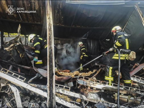 Droni russi su Kharkiv, i morti sono 5