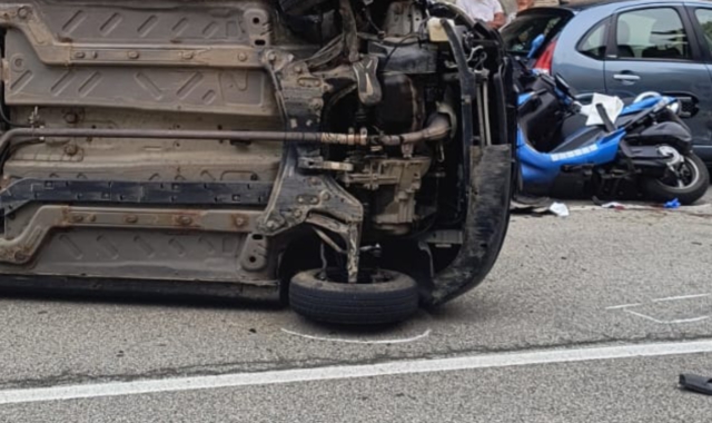 Gallarate: auto contro moto. È giallo