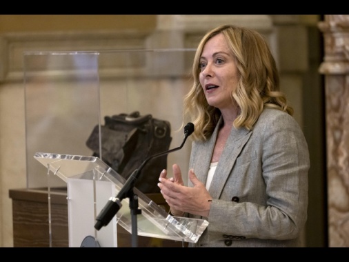 Meloni, Israele rischia di compromettere la soluzione a 2 Stati