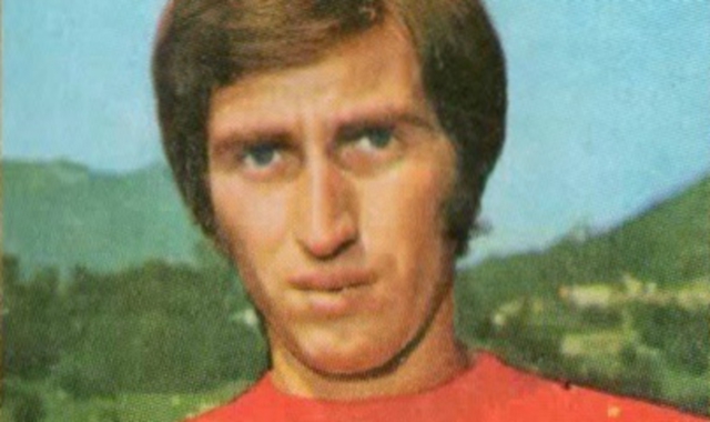 Sidio Corradi in una figurina della stagione 1969-70
