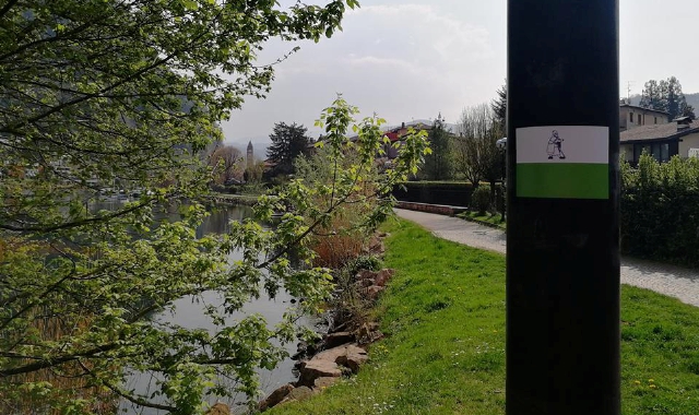 Le tappe varesine della “Local March for Gaza” si trovano lungo la via Francisca del Lucomagno (foto Archivio)