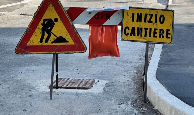 Via XXV aprile e via XX settembre saranno interessate dal cantiere per l’acquedotto (foto Archivio)