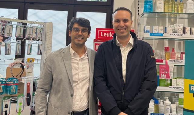 Da sinistra, Ivan Fiorito e Giacomo Cosentino