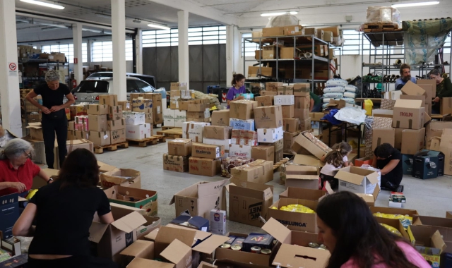 Varese aiuta Gaza: tonnellate di cibo per la popolazione stremata