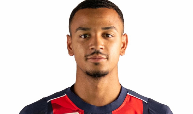 Thomas Schirò, classe 2000, con la maglia del Crotone