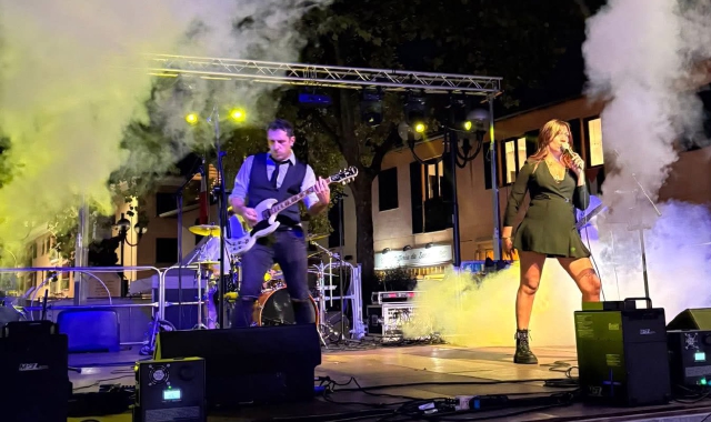 Un concerto alla festa di Cantalupo