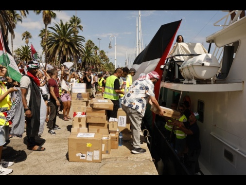 Salpata da Barcellona la Sumud Flotilla in direzione Gaza