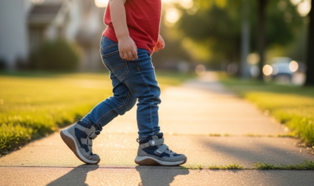 Le scarpe ortopediche da bambino per piedi piatti