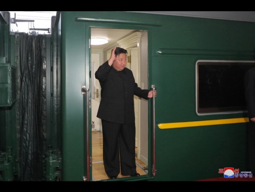 Il treno con a bordo Kim Jong-un è entrato in Cina