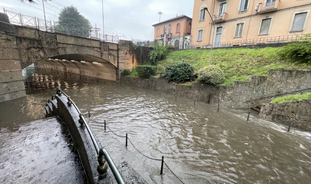 Il sottopasso di via I Maggio (foto Blitz)