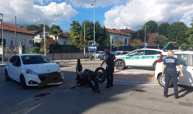 L’incidente avvenuto ad Arcisate