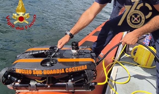 Il Rov della guardia costiera