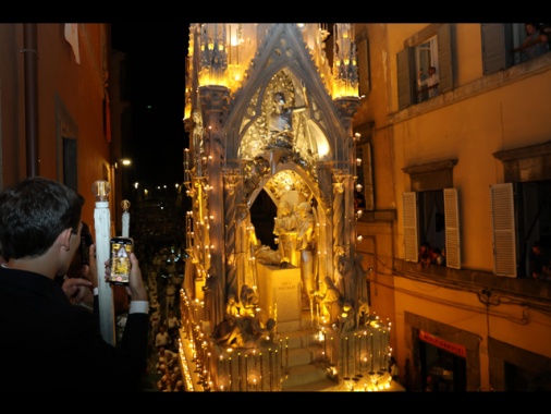 Allarme a macchina S.Rosa: fermi poche ore prima cerimonia