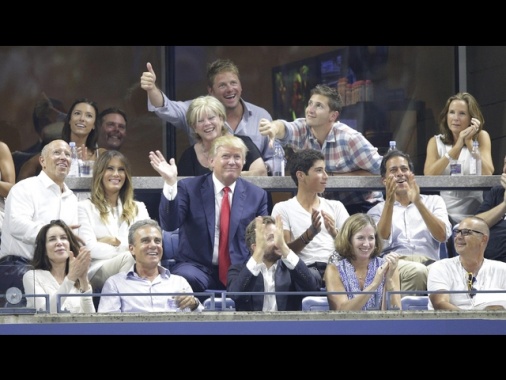 Media, Trump assisterà alla finale degli Us Open