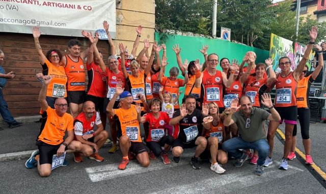 Sacconago si colora: in 240 di corsa