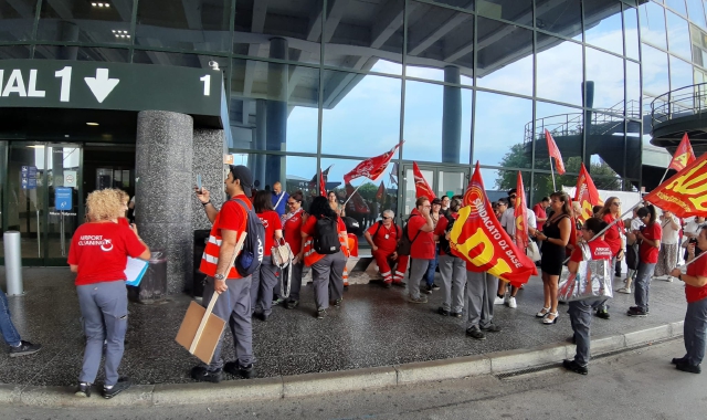 Malpensa, sciopero e protesta