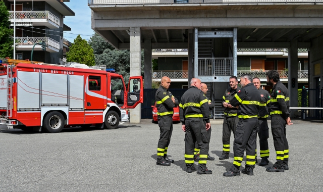 La caserma dei vigili del fuoco di Varese