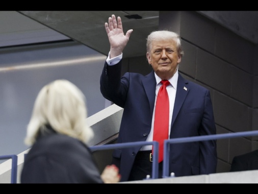 Us Open: Trump contestato, buu per il presidente