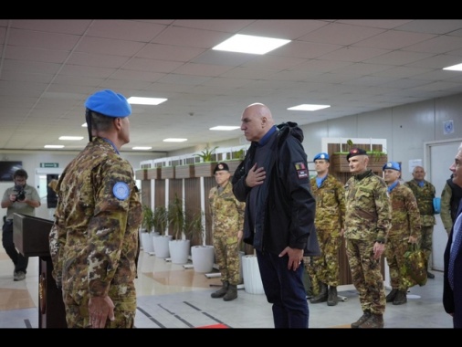 Crosetto, continueremo a sostenere il Libano anche da soli