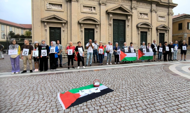 Saronno in piazza per la Global Sumud Flotilla
