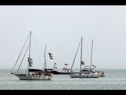 Flotilla: un'altra barca colpita in un sospetto raid con drone