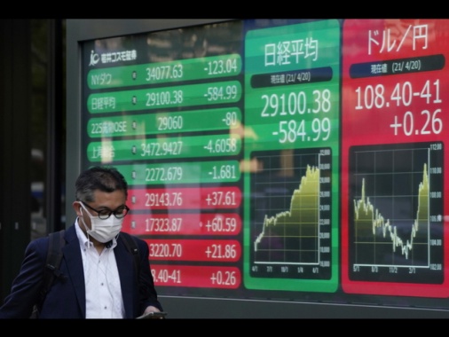 Borsa: l'Asia sale in scia a Wall street, la Cina tiene
