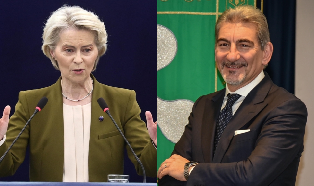 Ursula von der Leyen e Raffaele Cattaneo
