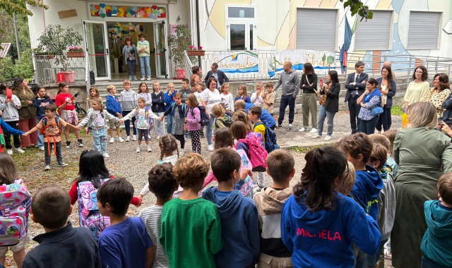 Il primo giorno di scuola alla Primaria “Luigi Settembrini” di Varese