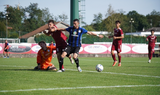 I nerazzurri della Solbiatese debuttano in campionato a Giussano (foto Samuele Lucchi)