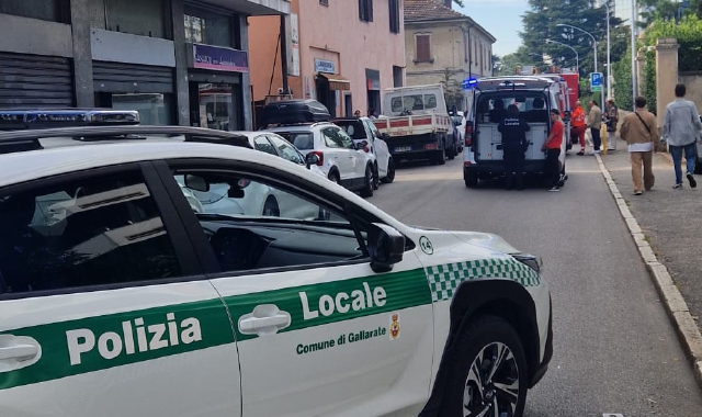 Incidente a Gallarate, traffico paralizzato