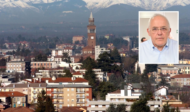 La famiglia vive a Castellanza. Nel riquadro, Mino Caputo