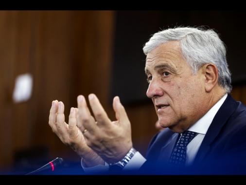 Tajani, aderiamo a dichiarazione Onu su Stato Palestina