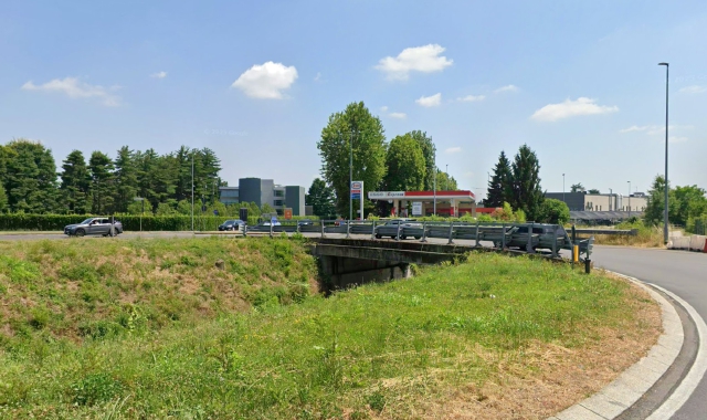 La zona dove sono intervenuti i soccorritori (foto Google Maps)