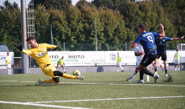 Nella prima giornata la Solbiatese ha pareggiato 2-2 con la Vis Nova Giussano (foto Samuele Lucchi)