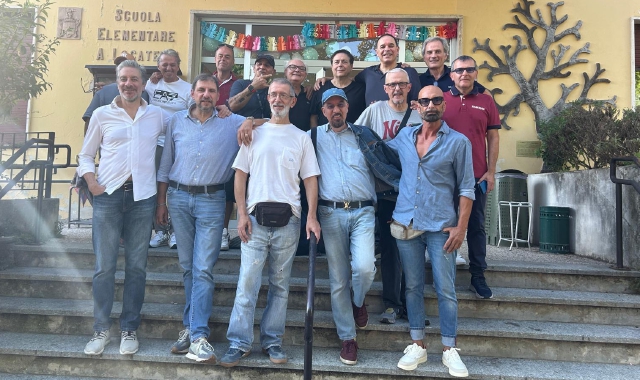 La rimpatriata a Varese dopo 50 anni degli alunni nati nel 1966