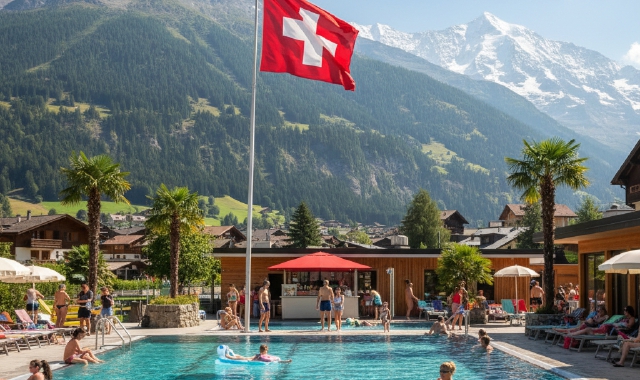 Svizzera, piscine vietate ai frontalieri. È un buco nell’acqua