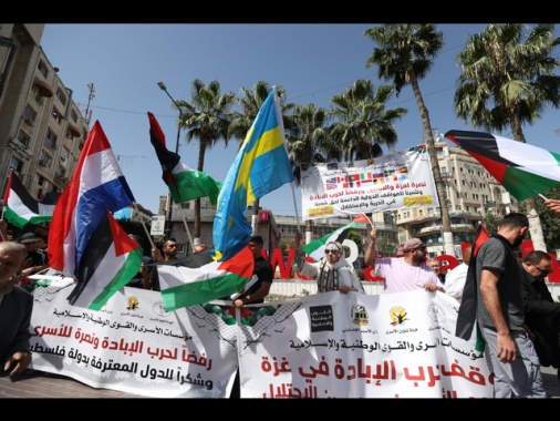 In Cisgiordania si celebra il riconoscimento della Palestina