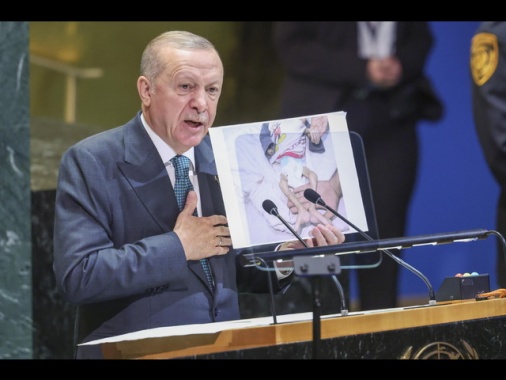 Erdogan, a Gaza raggiunto il punto più basso dell'umanità