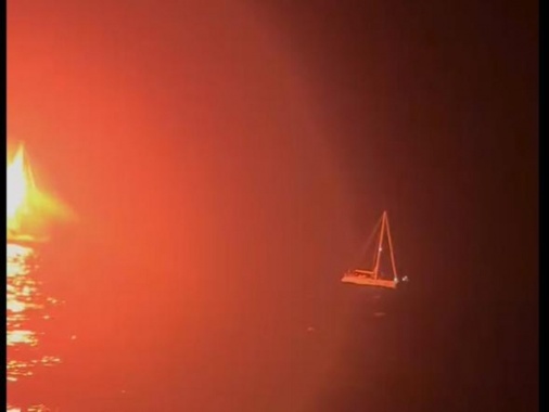 Colpita e danneggiata un'altra imbarcazione della Flotilla