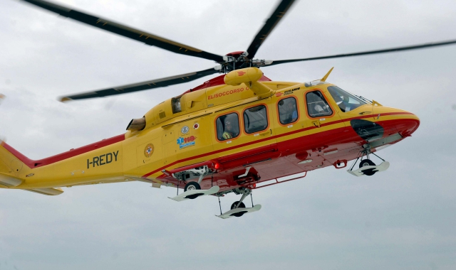 È intervenuto l’elisoccorso  (foto Archivio)